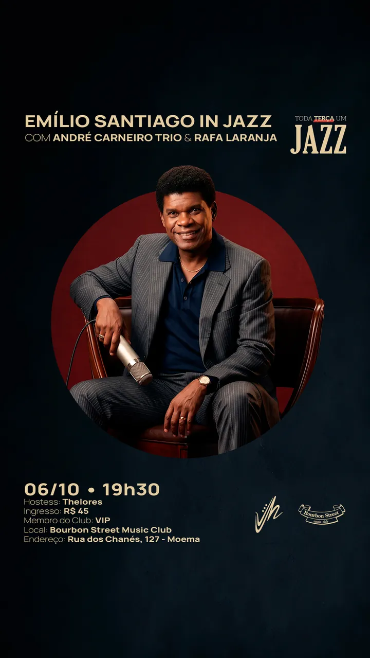 Cartaz: André Carneiro trio
