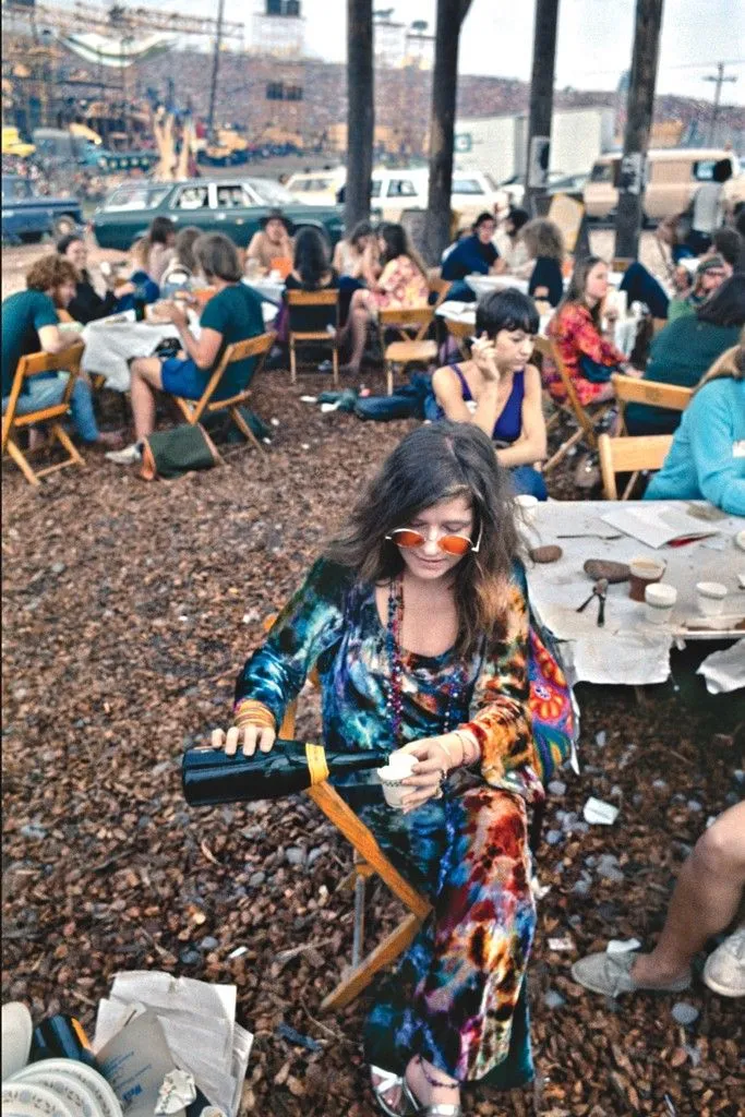 Janis Joplin - Woodstock 1969. Foto: Elliott Landy/Corbis