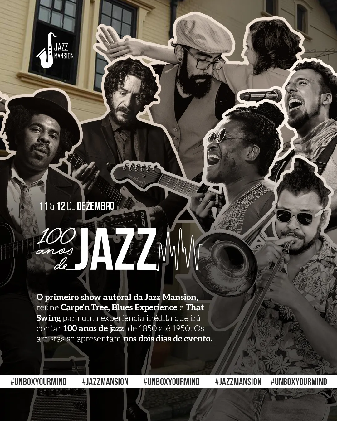 Conheça os artistas da próxima edição da Jazz Mansion