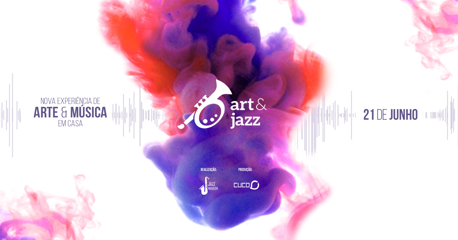 Art & Jazz une arte e música em experiência imersiva ao vivo em casa