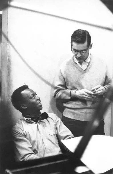 Foto: Miles Davis e Bill Evans - Reprodução da Web