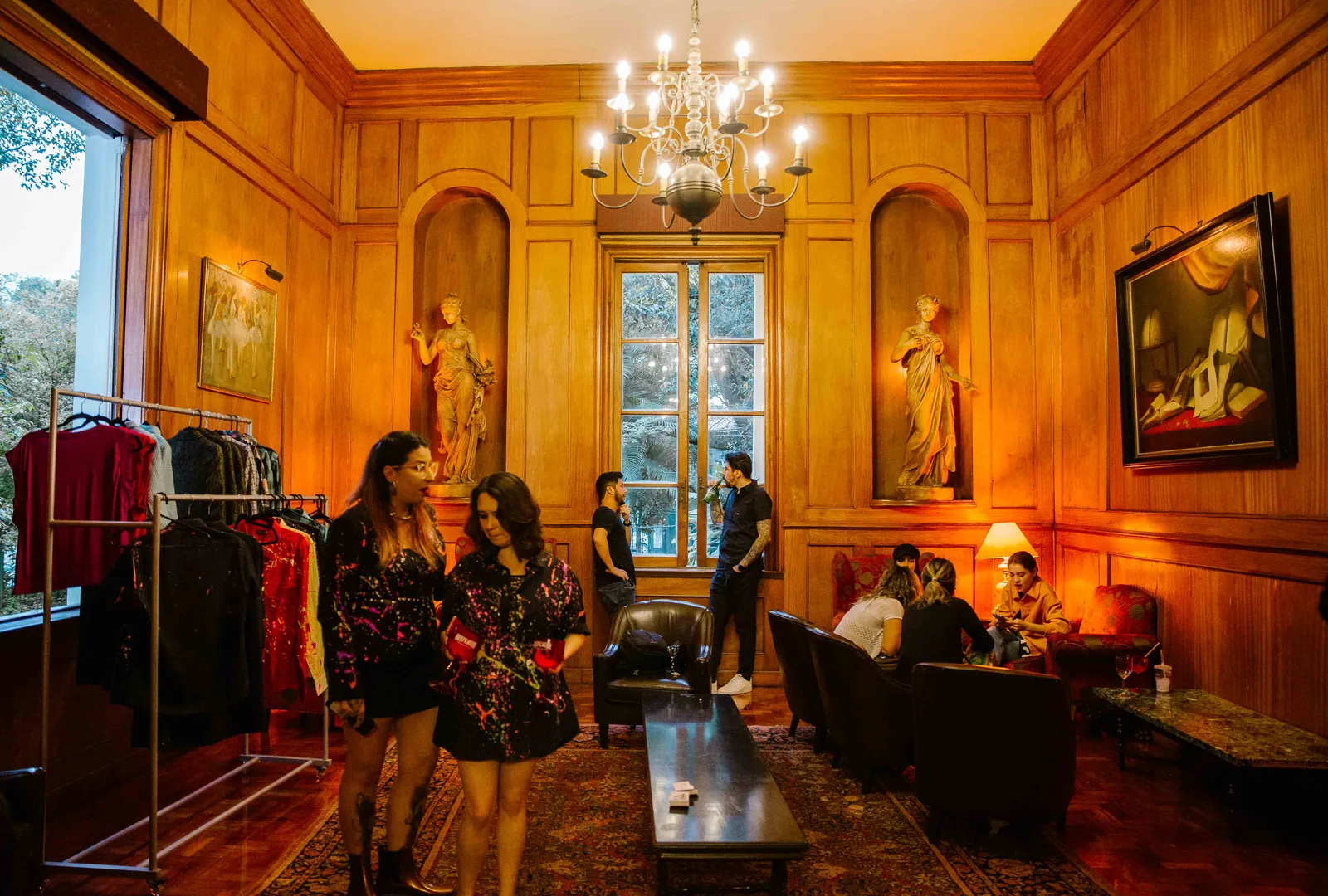 Sala de Leitura do Nacional Club