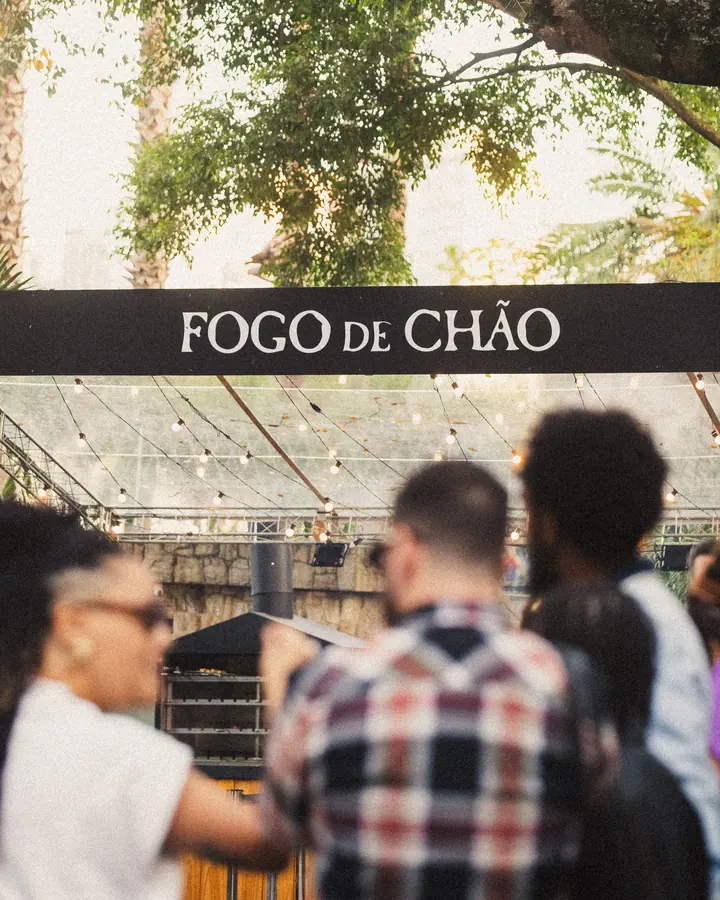 Fogo de Chão: Área da marca no festival